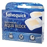 Patchs - Aqua block, 12 pcs, Salvequick