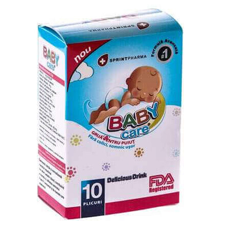 Baby Care Drink bustine anticoliche, 10 pezzi, Sprint Pharma