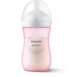 AVENT Natural Response Baby Bottle 1m+ SCY903/11 roz, 260ml