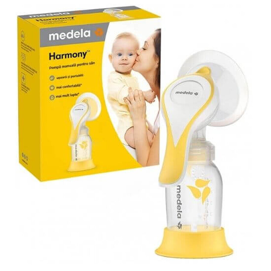 Manuelle zweiphasige Milchpumpe, Harmony Flex, Medela