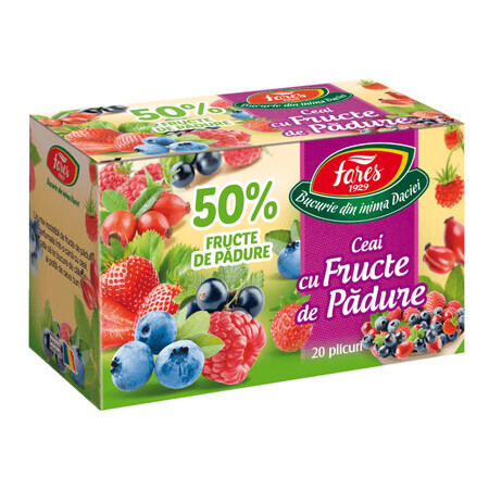 Thé aux baies, 20 sachets, Fares