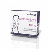 VITADIET Foliumzuur 400 μg, 90 tabletten