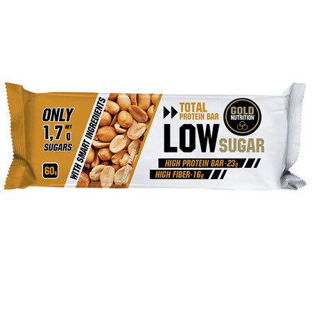 Protein-Riegel mit wenig Zucker Alune, 60 gr, Gold Nutrition
