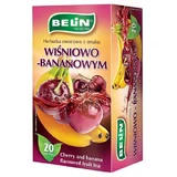 Belin Té de frutas con sabor a cereza y plátano, 20 x 2 g