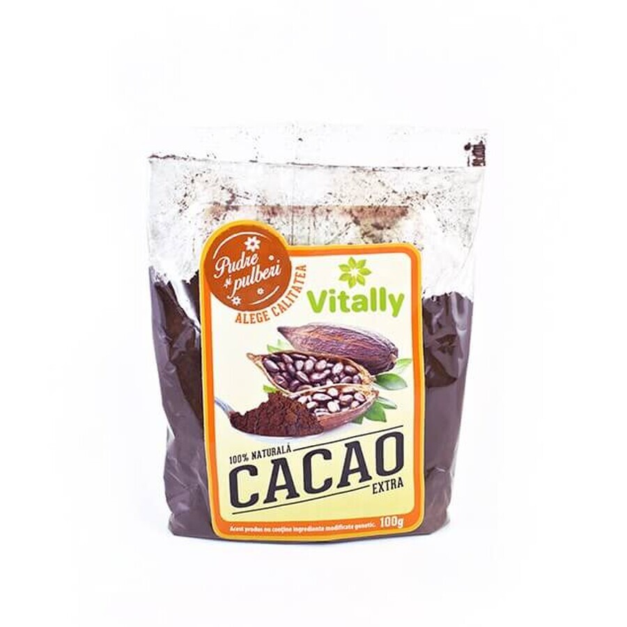 Extra Kakaopulver, 100 Gramm, Vitally