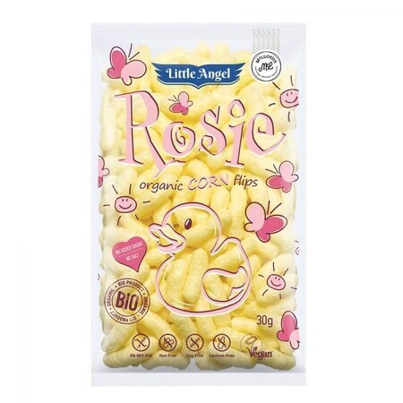 Eco bignè di mais Rosie, 30 gr, Little Angel