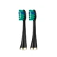 SEYSSO Gold Black Whitening Replacement Tips for Sonic Toothbrush, 2pcs
