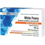 Viogenesis Weiße Pfingstrose 600mg Immune Boosting Supplement 30 pflanzliche Kapseln