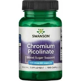 Swanson Chroom Picolinaat 200mg 100 Capsules