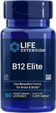 Life Extension B12 Elite Vitamin for Nervous System Health 60 sublingual tablets