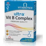 Vitabiotics Ultra Vit B Complex Vitamine voor energie, immuunsysteem en zenuwstelsel 60 tabletten