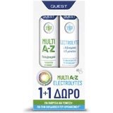 Quest Once A day Multi A-Z Multivitamin für Energie und zur Stärkung des Immunsystems Multi Flavours 2 x 20 Brausetabletten