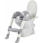 Riduttore con scaletta per WC Kiddyloo, Gris Charme, Thermobaby