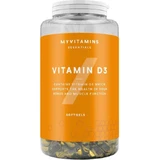 Myvitamins Vitamine D3 voor immuunondersteuning en eiergezondheid 180 softgels