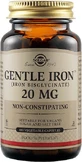 Solgar Gentle Iron 20mg 180 herbal capsules
