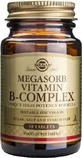 Solgar Megasorb Vitamin B-Komplex Vitamin für Energie, Immun- und Nervensystem Stärkung 50 Tabletten