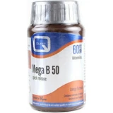 Quest Mega B-50 Quick Release Vitamin for Energy, Immune & Nervous System Strengthening 60 Tablets