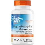 Doctor's Best Magnesio de Alta Absorción 240 Comprimidos