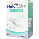 Nestle NANCare DHA & Vitamine D Vitamine voor Versterking Immuunsysteem & Ei-gezondheid 10ml