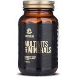 Grassberg Multivits & Minerals Multivitaminico per il rafforzamento del sistema immunitario, dei capelli e della pelle 90 capsule