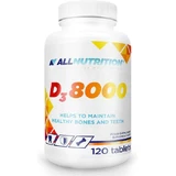 AllNutrition D3 8000 Vitamine voor immuunsysteem en eiergezondheid 8000iu 120 tabletten