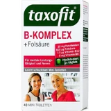 Taxofit B-Complex Forte + Foliumzuur Vitamine voor energie, immuunsysteem en zenuwstelsel 40 tabletten