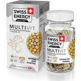 Swiss Energy Multivit Multivitamin Multivitamin for Energy & Immune System Support 30 caps