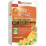 Forte Pharma Gelee Royale Vitamine pour l'énergie, le système immunitaire et les cheveux 2000mg 20 x 10ml