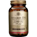 Solgar Vitamin D3 (Cholecalciferol) Vitamin for Immune Support & Bird Health 2200iu 100 veget 100 capsules