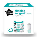 Sangenic Simplee, 3 pièces, Tommee Tippee