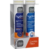 Pharmalead Promo Pack Hydro, Vit. C 1000mg, Vit. D, Zink Multivitamine voor Immuunversterking, Huid & Antioxidantwerking 1000mg Sinaasappel 2 x 10 bruistabletten