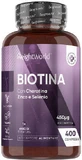 WeightWorld Biotin Complex (With Keratin, Zinc, Selenium) 400 Tablets