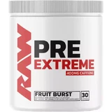 Raw PRE Extreme Pre Workout Supplement 360gr Fruit Burst