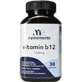 My Elements Vitamin B12 Vitamin für die Gesundheit des Nervensystems 1200mg 30 Kapseln