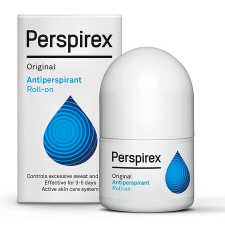 Roll-on anti-transpirant, Perspirex Original, 20 ml, Perspirex