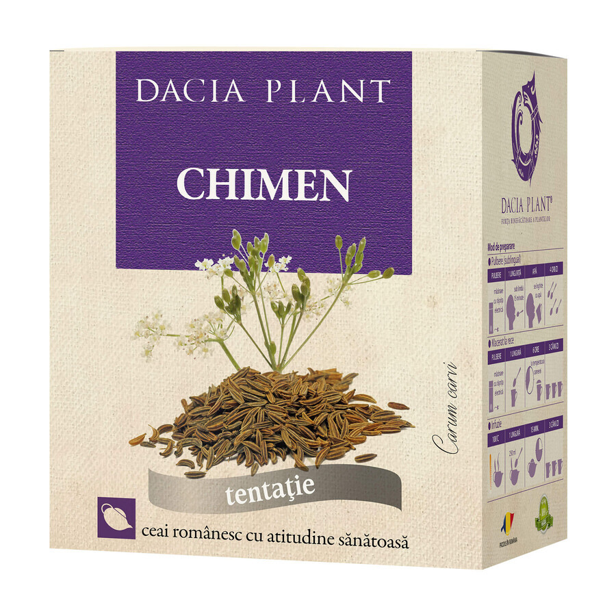Thé au cumin, 100 g, Dacia Plant