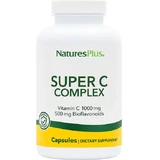 Nature's Plus Super C Complex Vitamin for Immune Support, Skin & Antioxidant Action 1000mg 30 caps