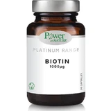 Power Of Nature Platinum Range Biotine Vitamine voor Haar, Huid & Nagels 1000mg 30 caps