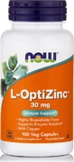 Now Foods L-OptiZinc 30mg 100 Capsules