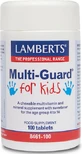 Lamberts Multi-Guard For Kids Multivitamină pentru Energie & Întărirea Sistemului Imunitar 30 Tablete