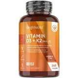 WeightWorld Vitamine D3 voor immuunsysteem en eiergezondheid 4000iu 240 tabletten