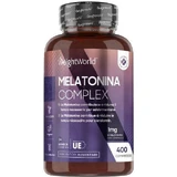 WeightWorld Melatonin Complex Sleep Supplement 400 tabs