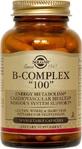 Solgar B-Complex "100" Vitamin for Energy, Immune & Nervous System Strengthening 50 veget capsules