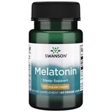 Swanson Melatonin 500mg Sleep Supplement 60 veget capsules