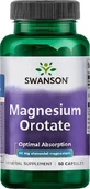 Swanson Magnesium Orotate 40mg 60 capsules