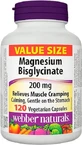 Webber Naturals Magnesium Glycinate 200mg 120 Capsules Herbal
