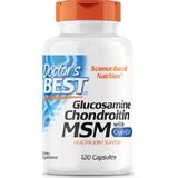 Doctor's Best Glucosamine Chondroïtine MSM Gewrichts- en botgezondheidssupplement 120 capsules