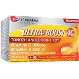 Forte Pharma Ultra Boost 4G Multivitamine voor Versterking Immuunsysteem Oranje 30 tabs eff