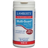 Lamberts Multi Guard eisenfreies Multivitamin für Energie und Stärkung des Immunsystems 60 Tabletten