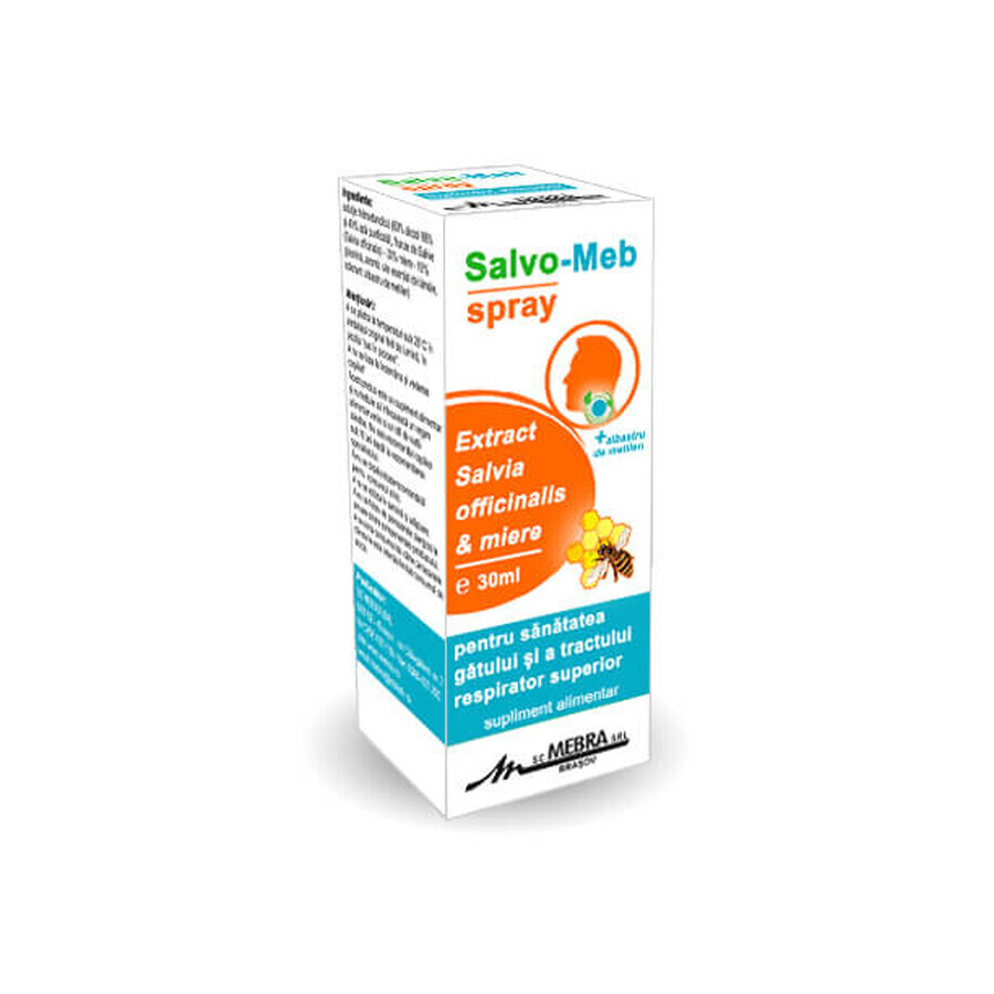 Salvo-Meb Spray pour le cou, 30 ml, Mebra